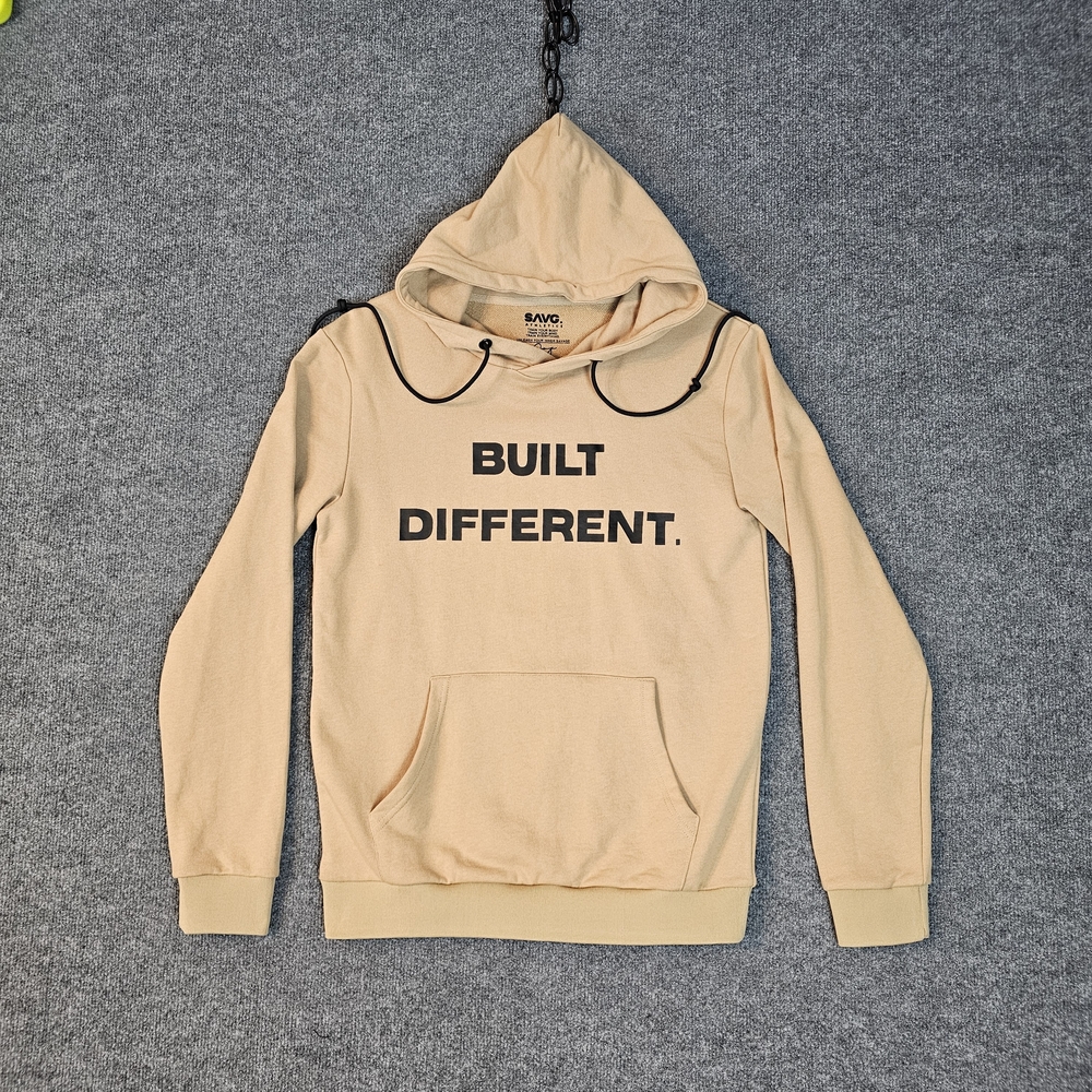 Stand Out from the Crowd: "Built Different" Pullover Hoodie